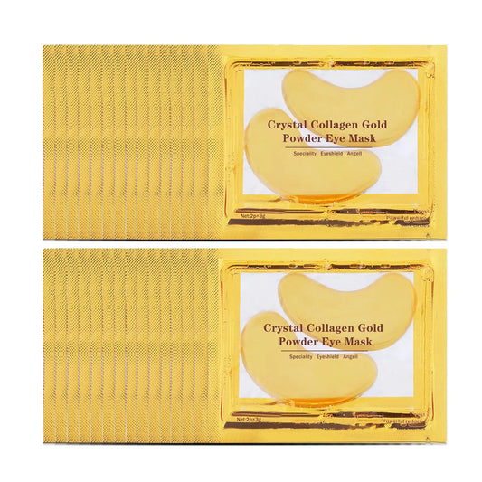 30 Pairs Gold Eye Mask Under Eye Patches for Dark Circles and Puffy Eyes